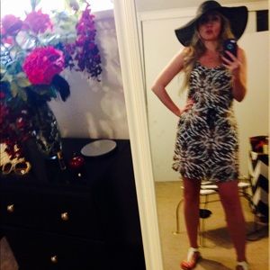 Animal print sundress